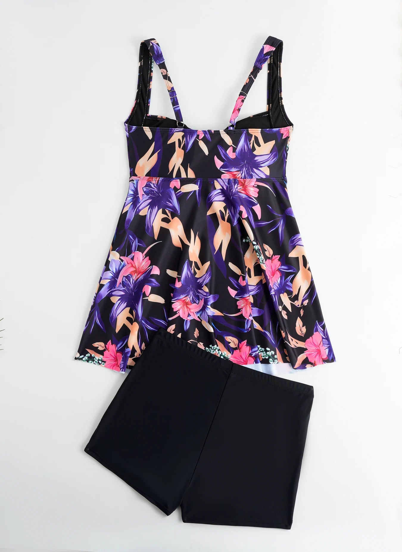 Tankini Set 2026 Two Pieces Swimsuit Women Beach Dress Printed Swimwear Female Bathers Bathing Swimming Swim Suit Beachwear XXL
