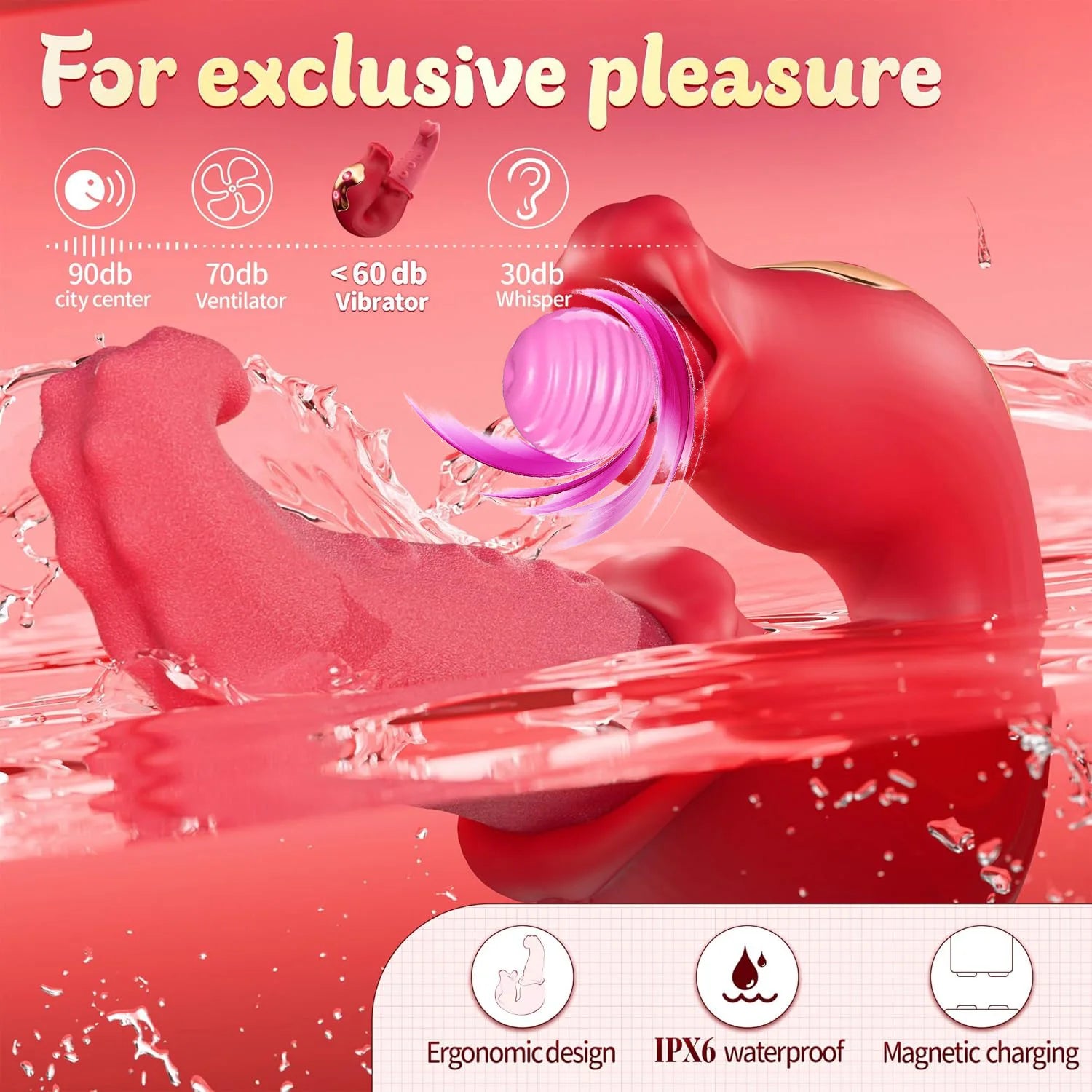 Adult Sex Toy Vibrator for Women Vagina Massager Dildo Licking Clitoral Clit Stimulator Pleasure Tools Adult Products