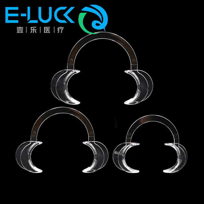 3pcs Dental C-shape Cheek Retractor Lip Mouth Opener Intraoral Dentist Orthodontic Tool For Tooth Whitening