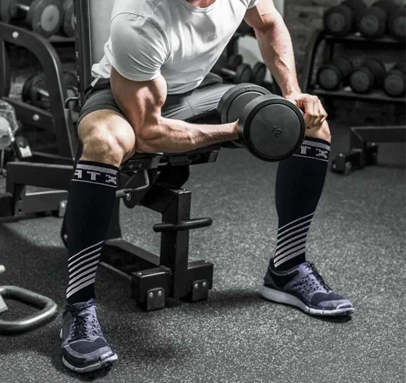 Varicose Compression Socks For Men Women Basketball Fitness Marathon Sports Socks For Doctors Swelling Diabetes Anti Fatigue New