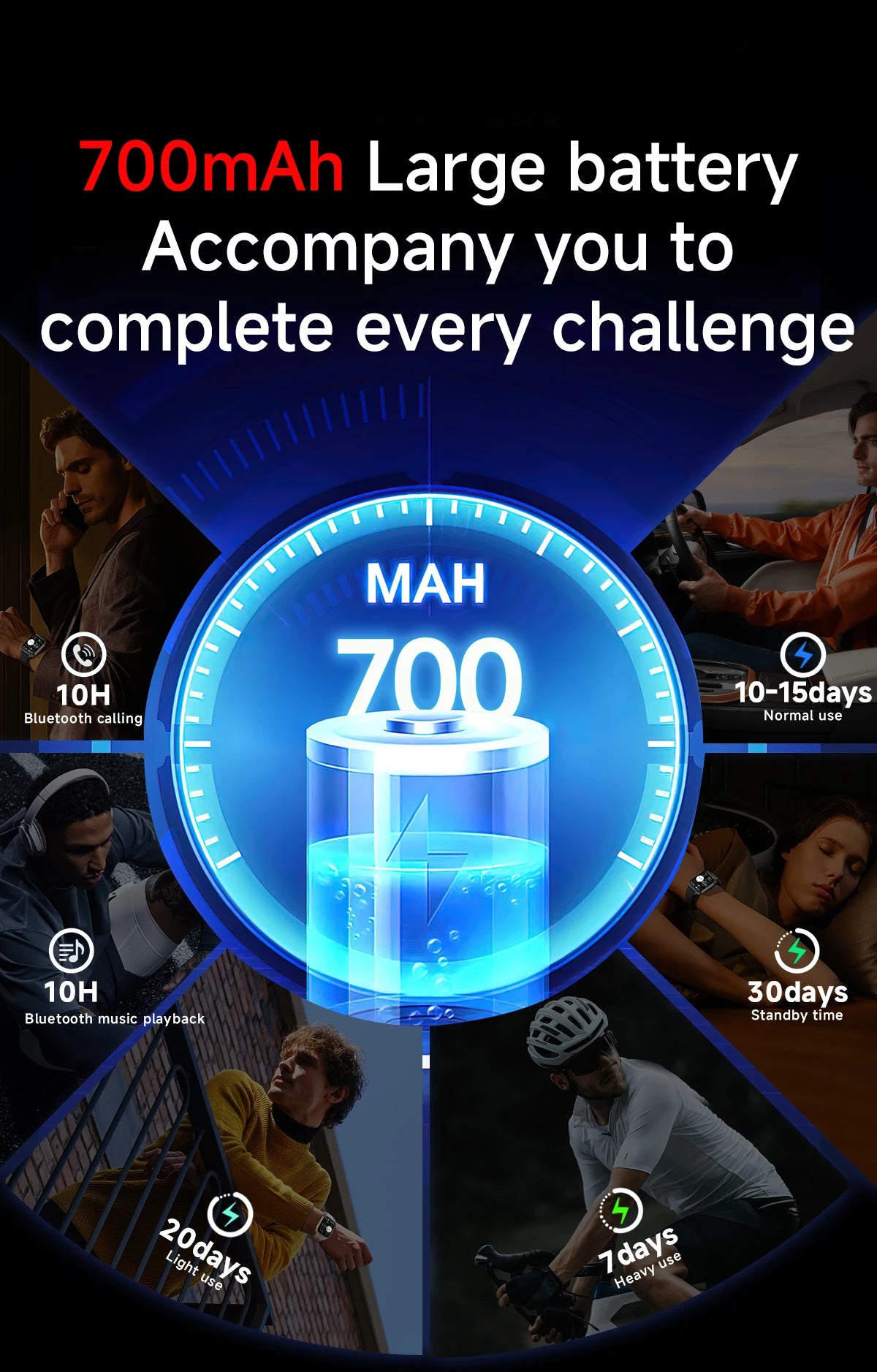 Bluetooth Call Fitness Smart Watch (2026 Model)