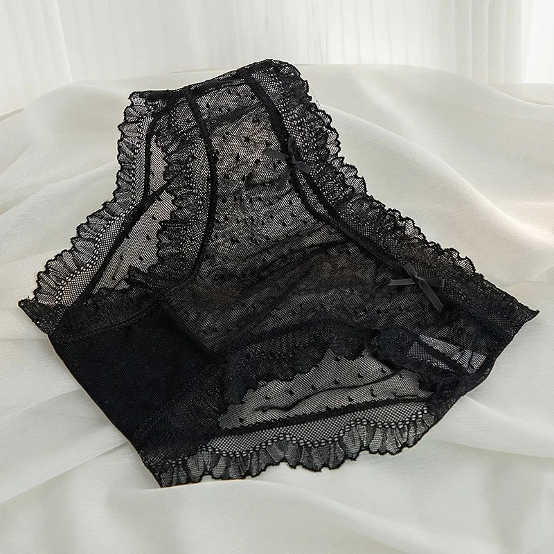 Women Underwear Panty Sexy Lace Pantiesr Girl Hollow Out Comfort Briefs Low Waist Seamless Underpants Female Calzones Para Mujer