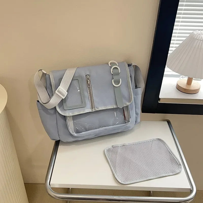 Y2K Fashion Transparent Ita Bag Backpack Style