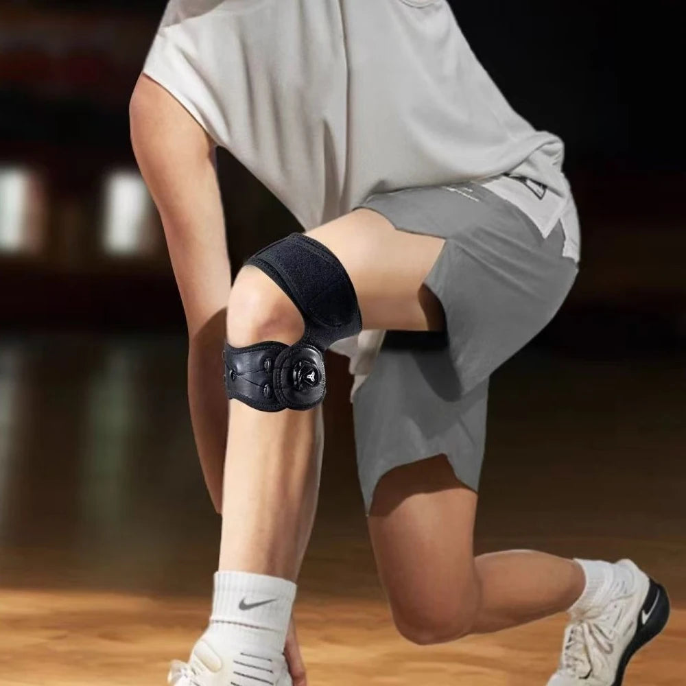 1Pcs Adjustable Knob Patella Knee Brace, Patellar Tendon Support for Men Women, Soccer, Running, Basketball, Tendonitis, Squats