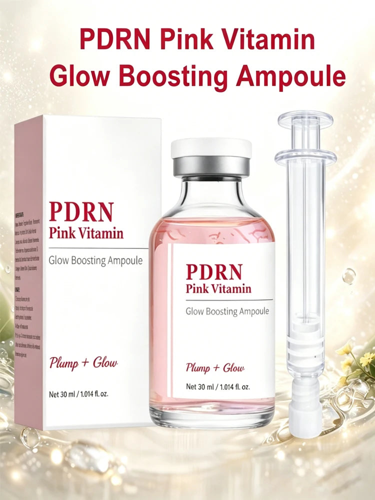 Deep Collagen Silk Peptide Intensive Ampoule Face-Lift Serum with Peptides & Deep Collagen Plumping, Smooth, Korean Skincare