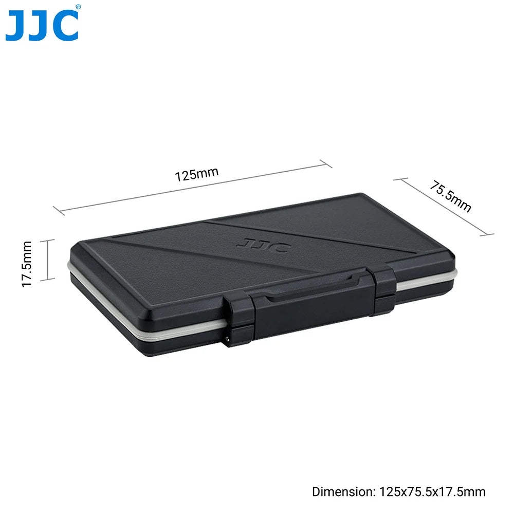 JJC CFexpress Type A Case Waterproof SD Memory Card Case Holder Box for Sony A1 A7RV A7IV A7SIII A9III FX3 FX6 FX30 Card Holder