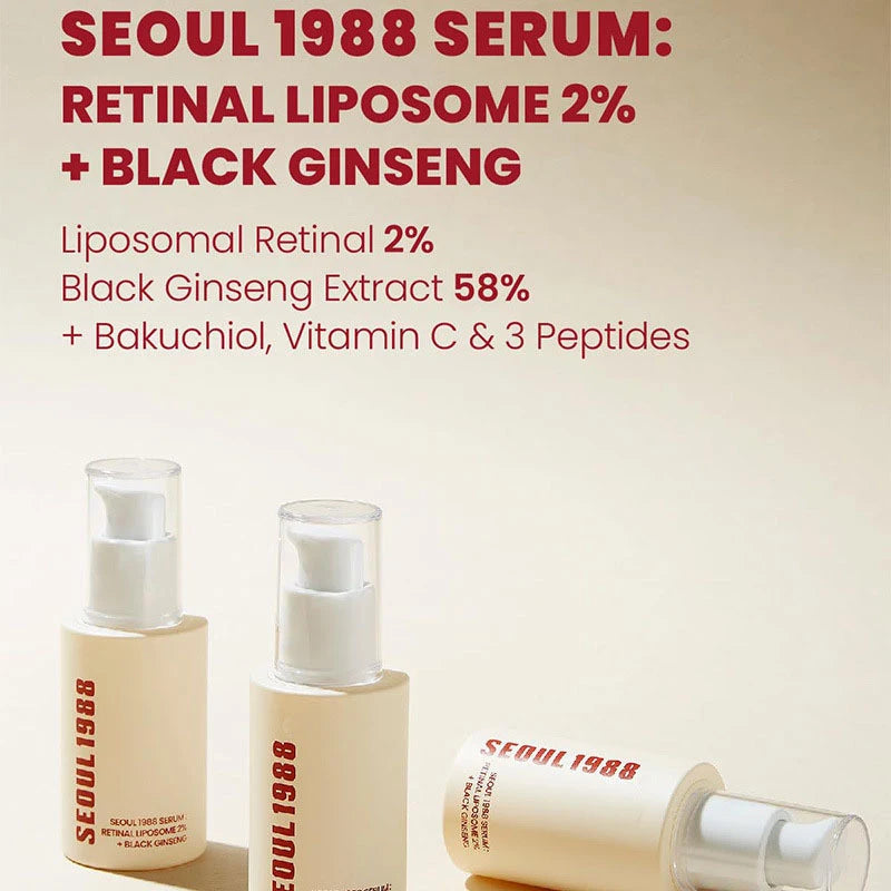 Black Ginseng Firming Skin Care Serum Ampoule