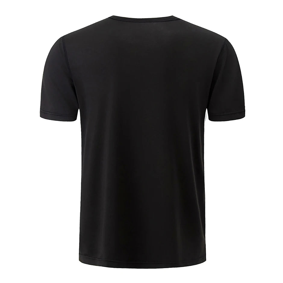 1/2/3 Pcs Men's Solid Color Casual Small White T Youth Loose Joker Classic V-neck Comfortable Short Sleeve Simple Fashion T-shir