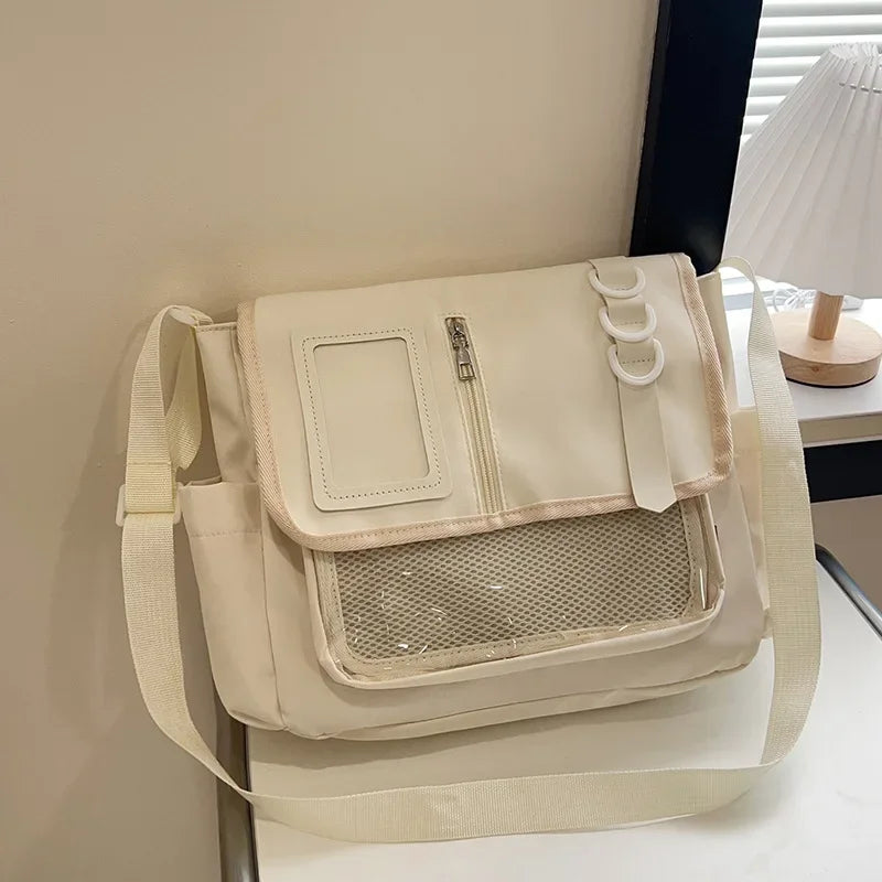 Y2K Fashion Transparent Ita Bag Backpack Style