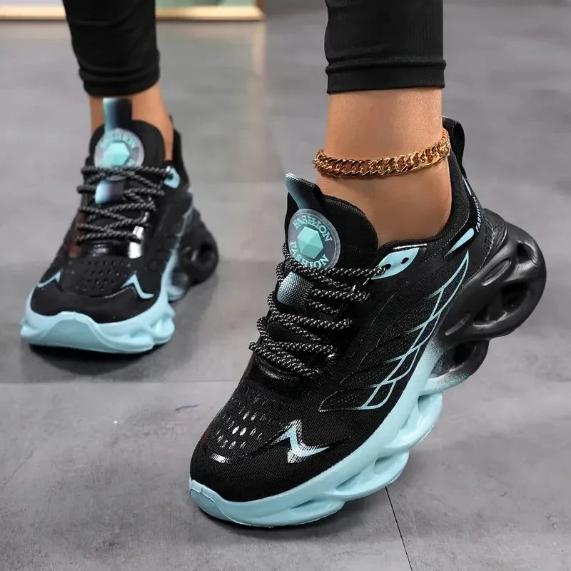 YRZL Running Shoes Men Women Sneakers Casual Sports Shoes Breathable Comfortable Tennis Shoes Woman Sneakers Size 36-45
