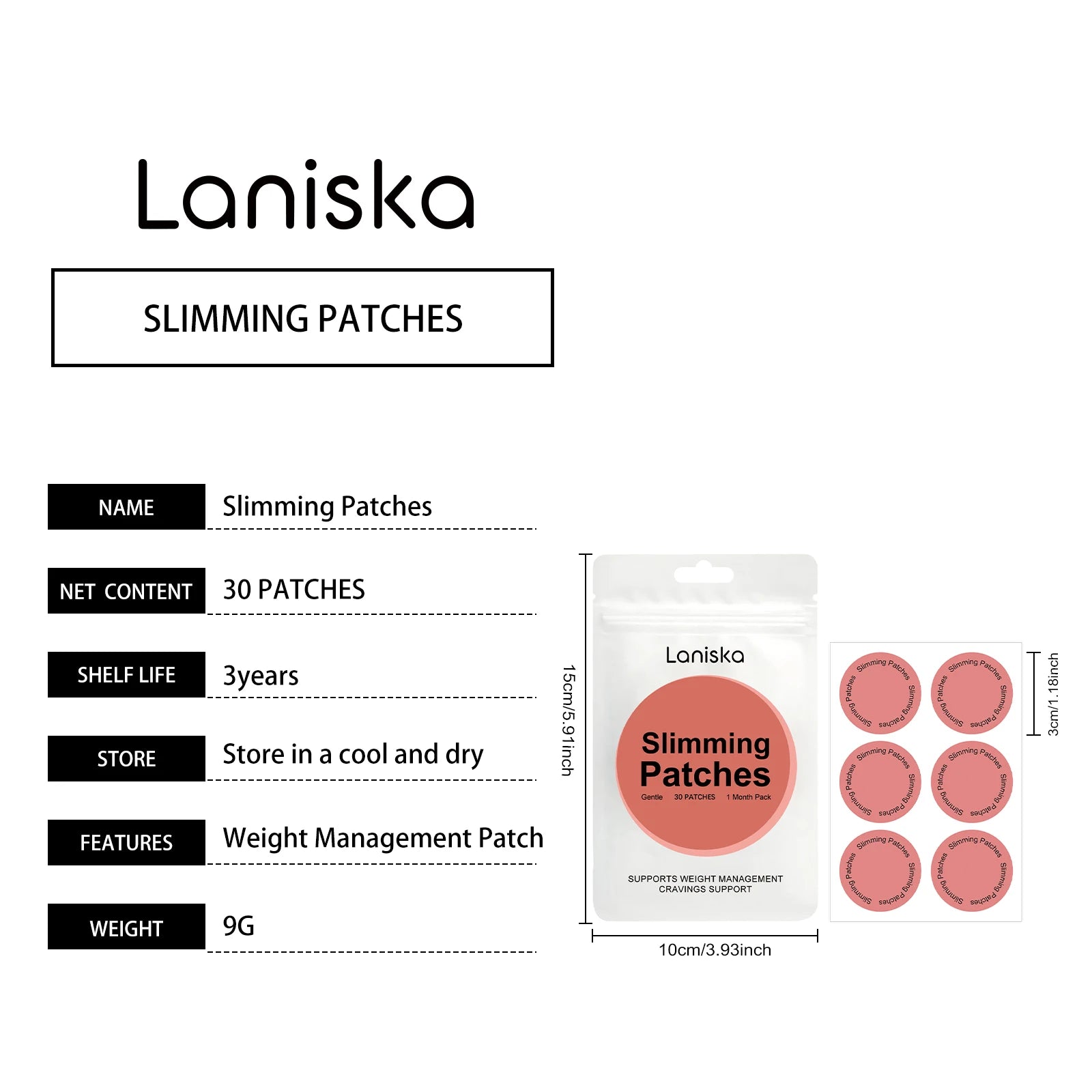 Body Contouring Care Patches Gentle formula for comfortable wear that flatters your figure Daily care patches