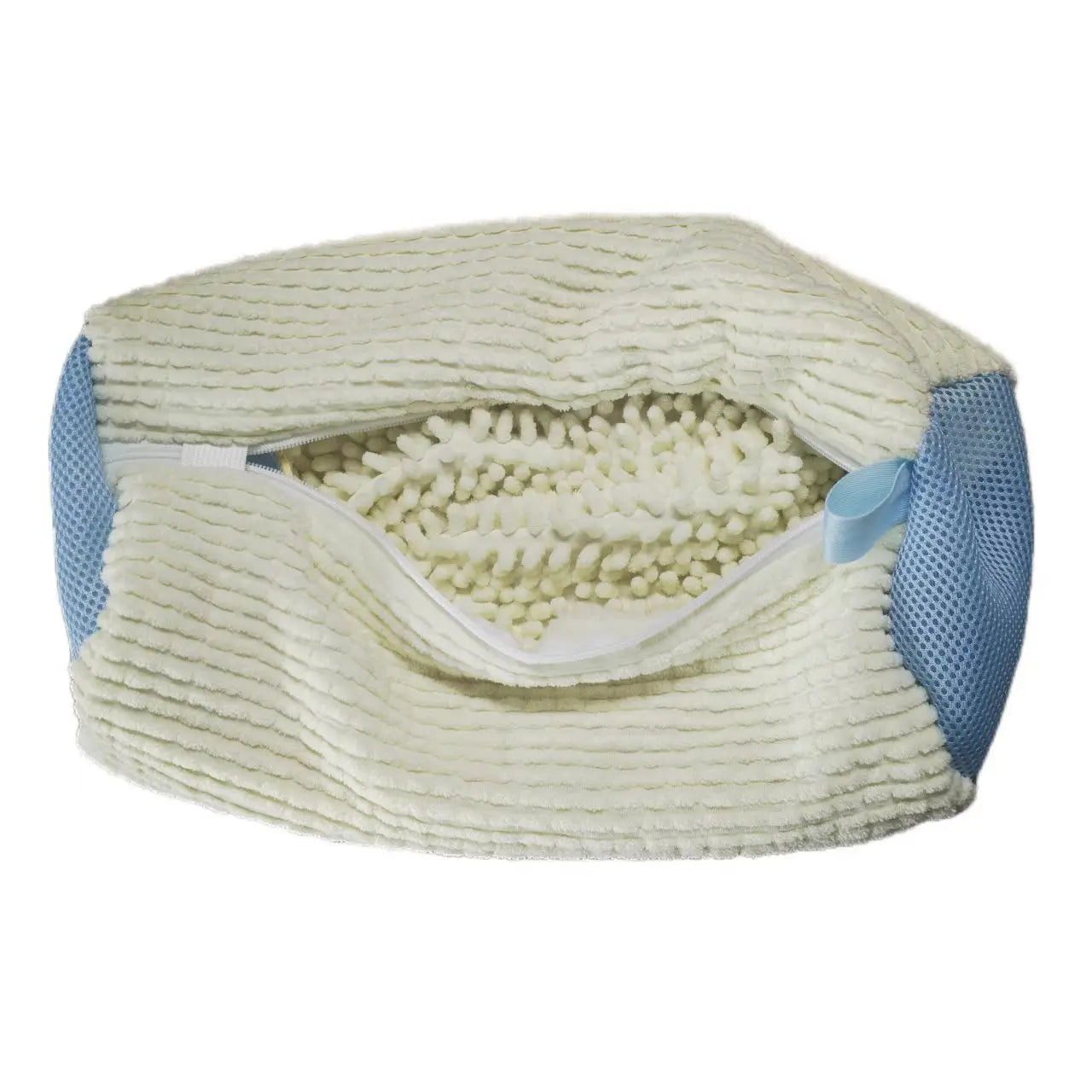 Durable Shoe Washing Machine Bag Yellow Blue Zipper Ideal for Sneakers And Casual Shoes Laundry Wash Bag for All Shoe Types