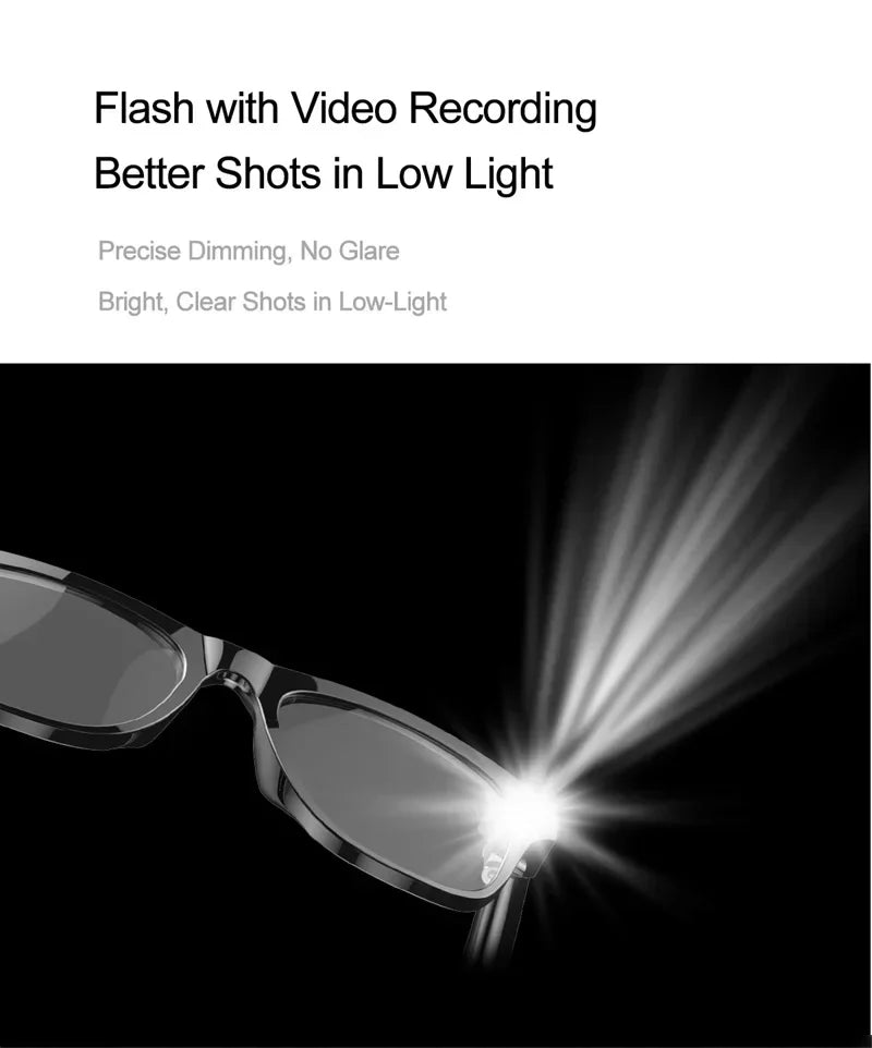 6K HD AI Camera Glasses 800MP Photochromic Multifunctional Smart Glasses Bluetooth Calling Photo Video ChatGPT Music Translation