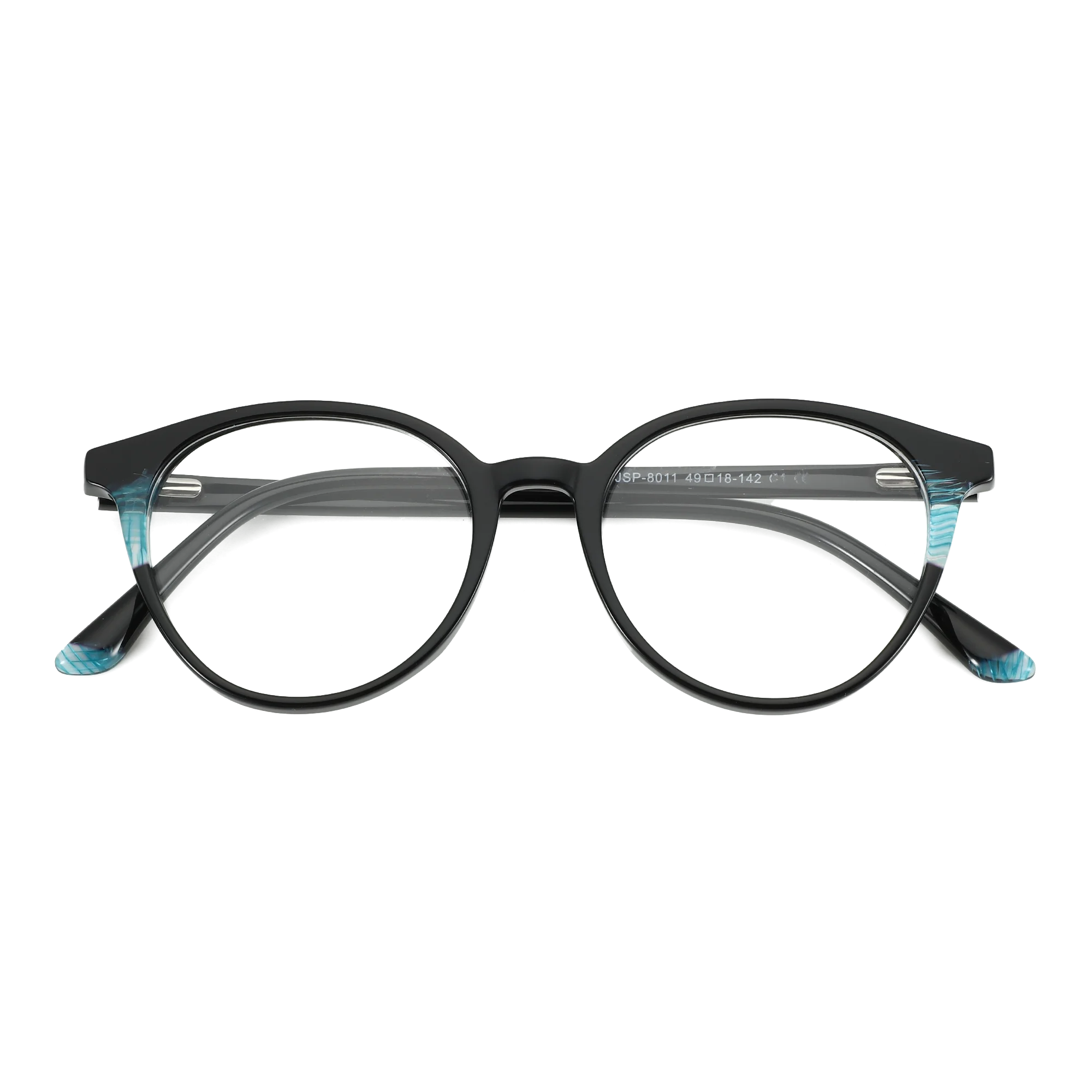 ZENOTTIC Fashion Unisex Round Non Prescription Optical Glasses Frame Clear Lens Comfortable Daily Casual Eyewear
