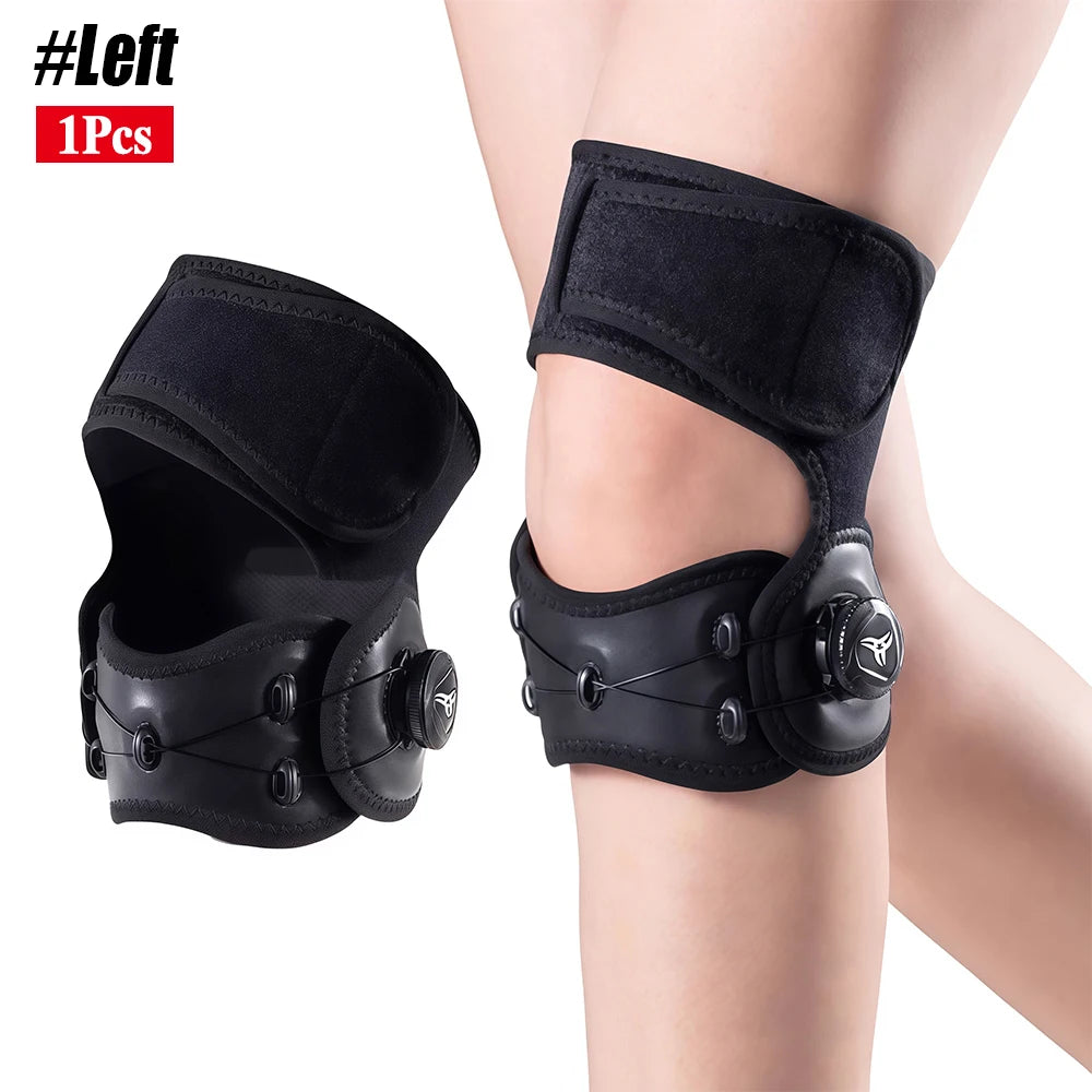 1Pcs Adjustable Knob Patella Knee Brace, Patellar Tendon Support for Men Women, Soccer, Running, Basketball, Tendonitis, Squats