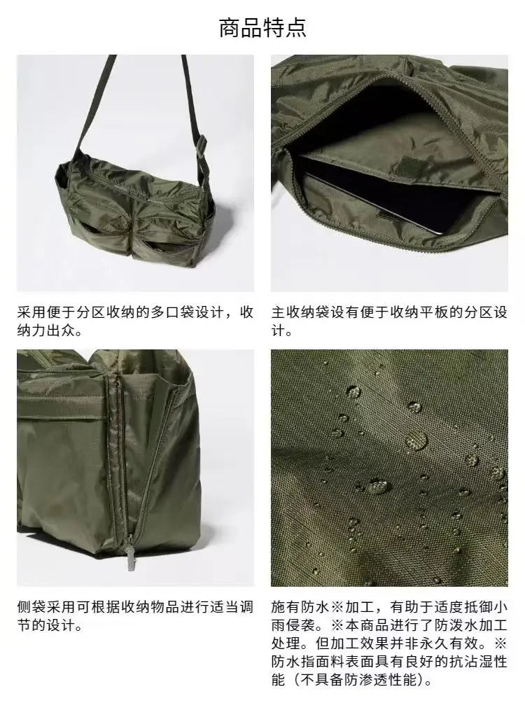 Spring and summer canvas bag women's new hot selling women's bag Youjia high-end sense one-shoulder crossbody bag light luxury n
