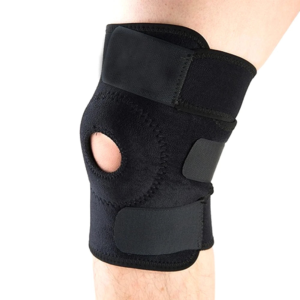 1Pcs Knee Brace with Side Stabilizers & Patella Gel Pads for Maximum Knee Pain Support and Fast Recovery for Men and Women