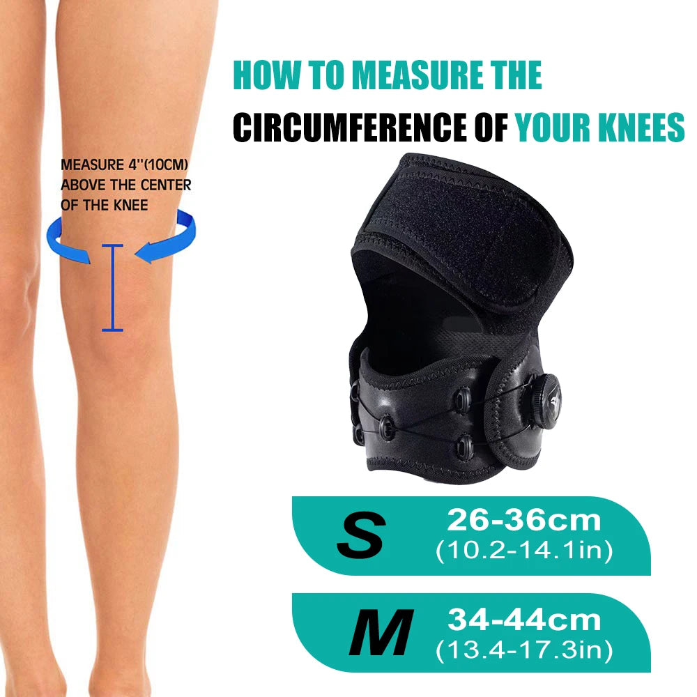 1Pcs Adjustable Knob Patella Knee Brace, Patellar Tendon Support for Men Women, Soccer, Running, Basketball, Tendonitis, Squats