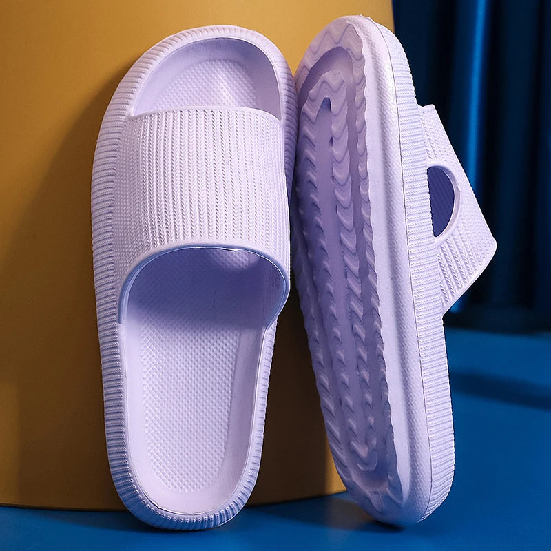 2023 summer slippers Home EVA cloud thick soles women's sandals indoor bathroom non-slip slide women's men's slippers slippers