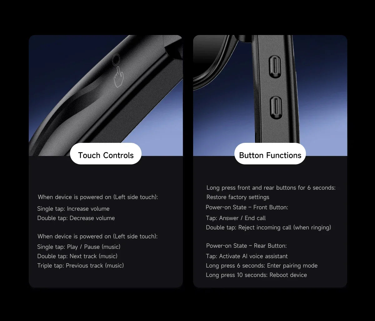 2026 Brand New AI Smart Glasses 100W HD Camera Take photos AI Translation Surround Music Recording BT Call Men Women Sunglasses