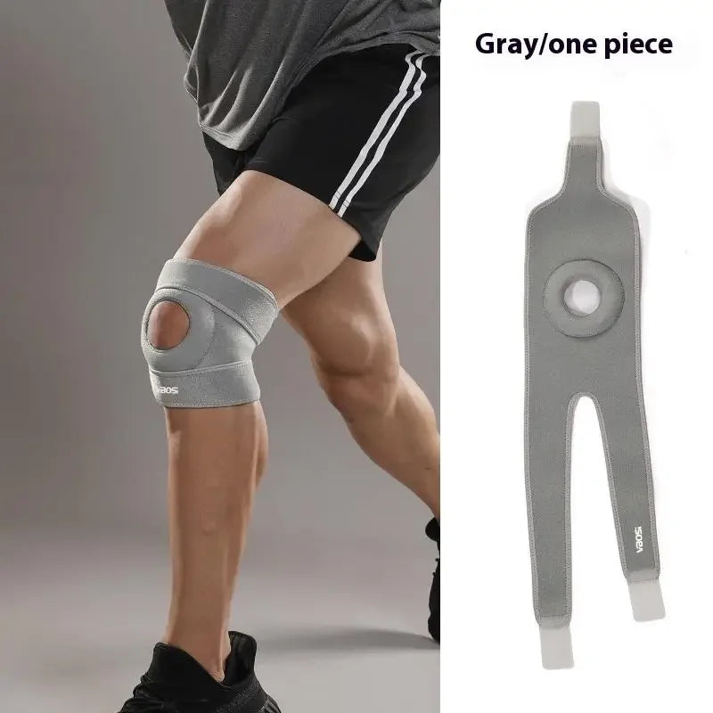 Kneepad Stabilizer Fitness Knee Pads Adjustable Compression Knee Support Brace for Knee Pain, Arthritis, Sports and Recovery
