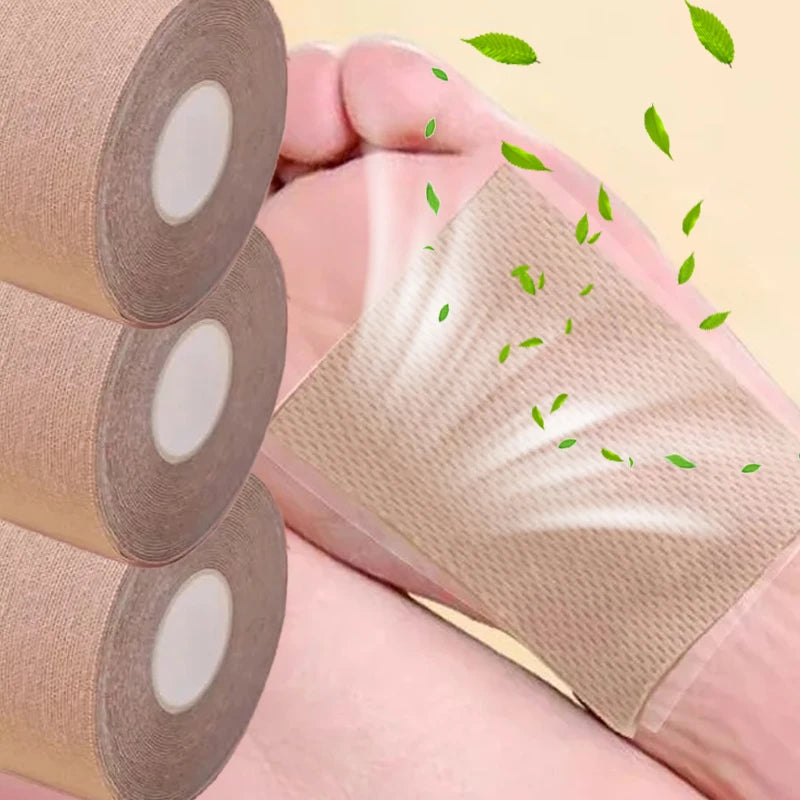 10m Invisible Underarm Sweat Roll Soft Self-adhesive Foot Sweat Absorbing Stickers for Men Women Disposable Anti Armpits Patch