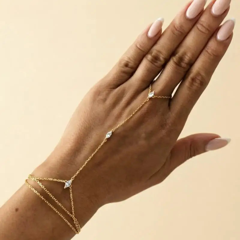 Luxury Multi-Layer Zircon Bangle Bracelet
