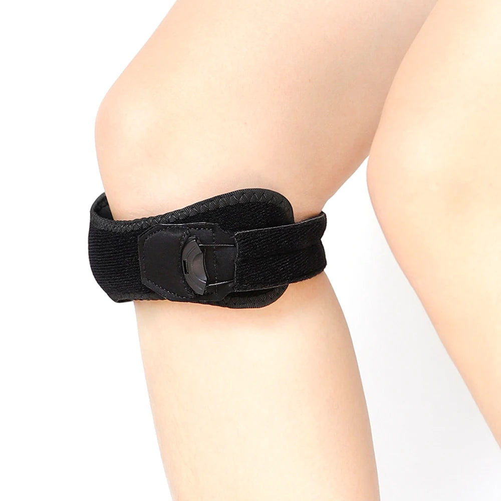 1PCS Adjustable Patella Knee Strap – Design Knob Brace for Jumper’s Knee,Tendonitis & Arthritis – Support for Running,Basketball