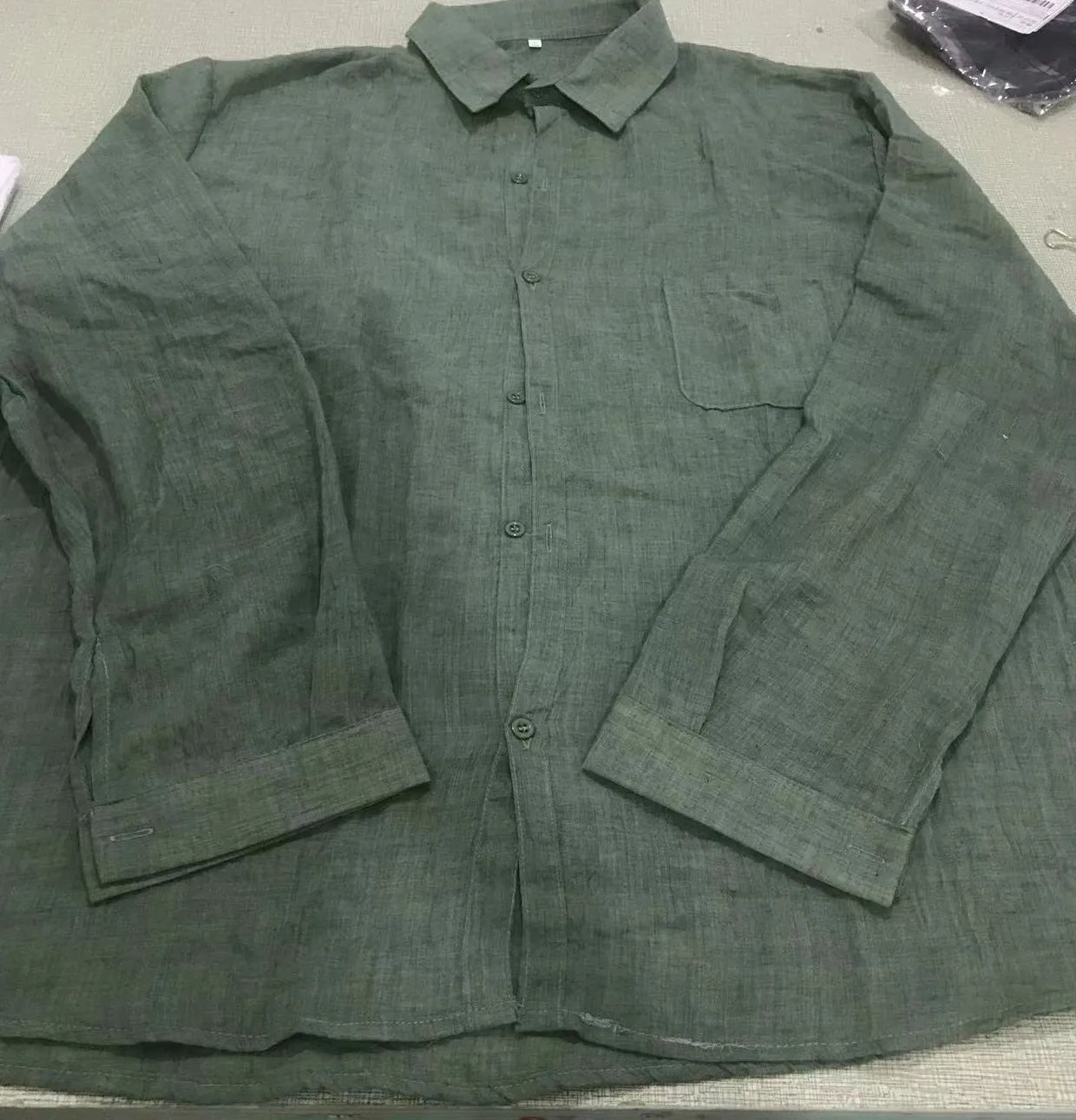 Breathable Summer Linen Shirt for Men