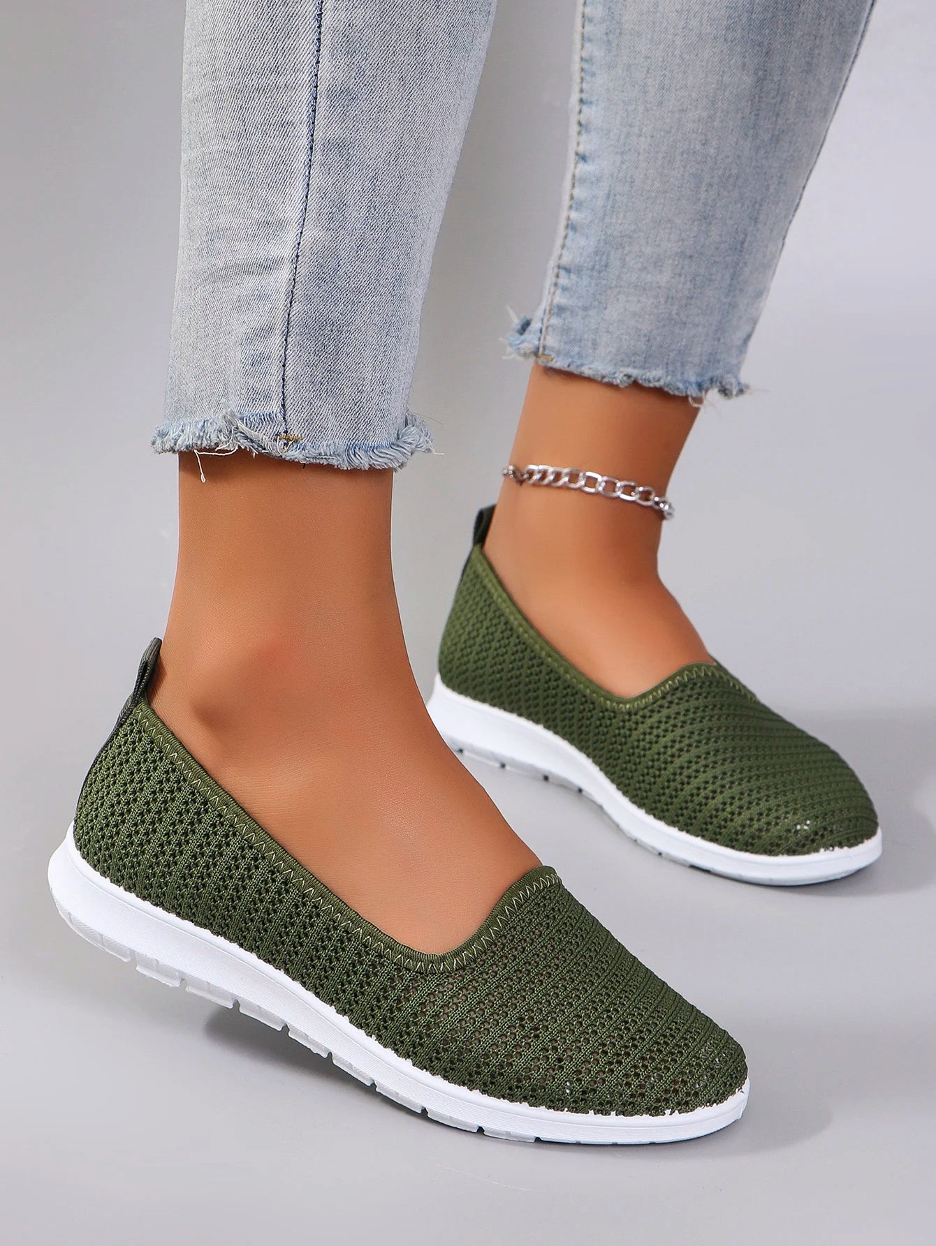 Women's summer breathable mesh flat shoes women's shoes casual sneakers shoes, clearance free shipping