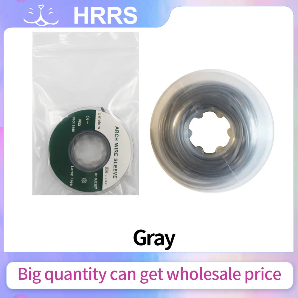 5m/Roll High Quality Dental Orthodontic Arch Wire Protect Sleeve