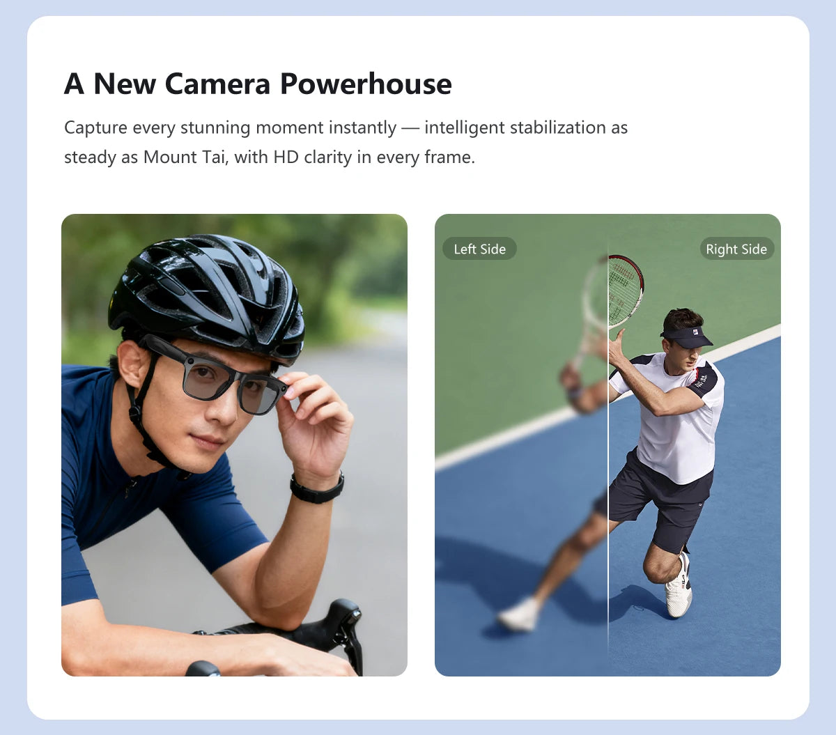 2026 Brand New AI Smart Glasses 100W HD Camera Take photos AI Translation Surround Music Recording BT Call Men Women Sunglasses