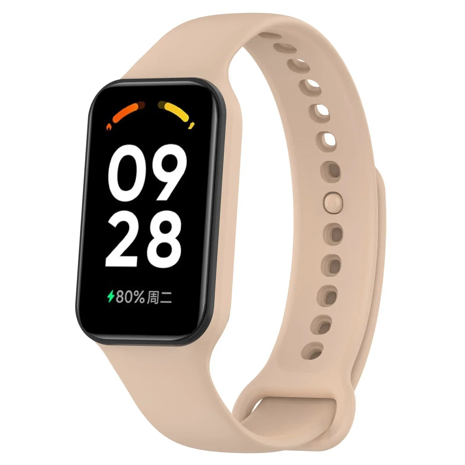 Silicone Strap for Xiaomi Band 8 Active Strap Replacement Sport Band Wristband Correa Bracelet Mi Smart Band 8 Active Watchband
