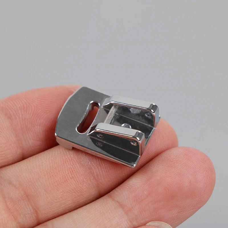 1 piece silver rolled edge ironing foot suitable for various sewing accessories best seller