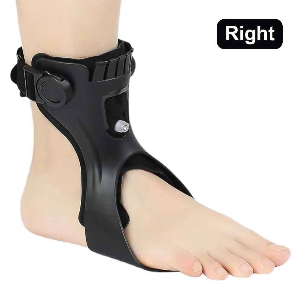 Knob Adjustment Plantar Fasciitis Splint Brace Buckle Airbag Dorsal Drop Foot Orthopedic Brace Comfortable Skin-friendly