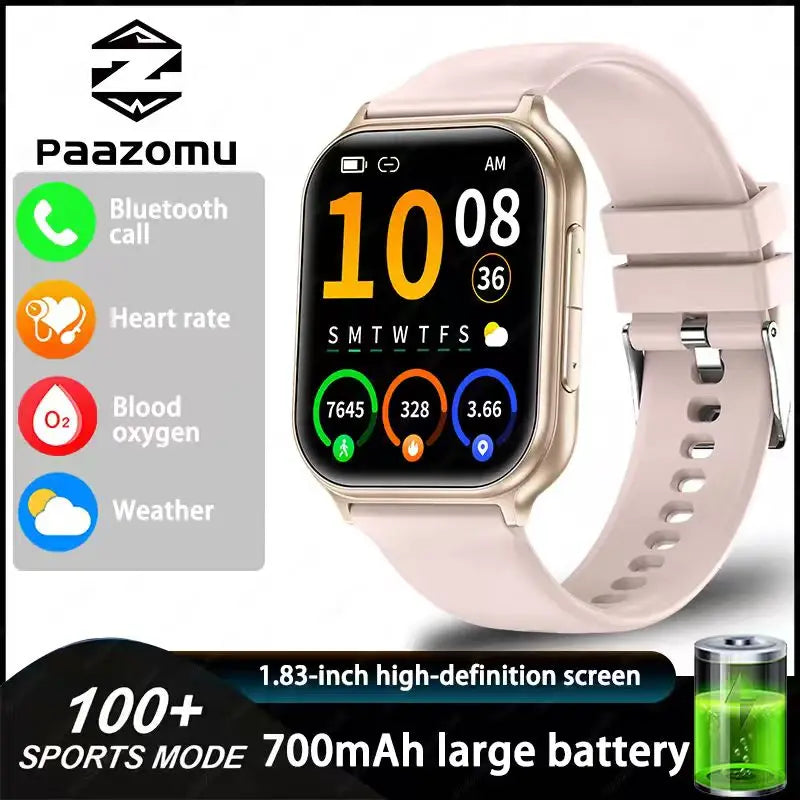 Bluetooth Call Fitness Smart Watch (2026 Model)
