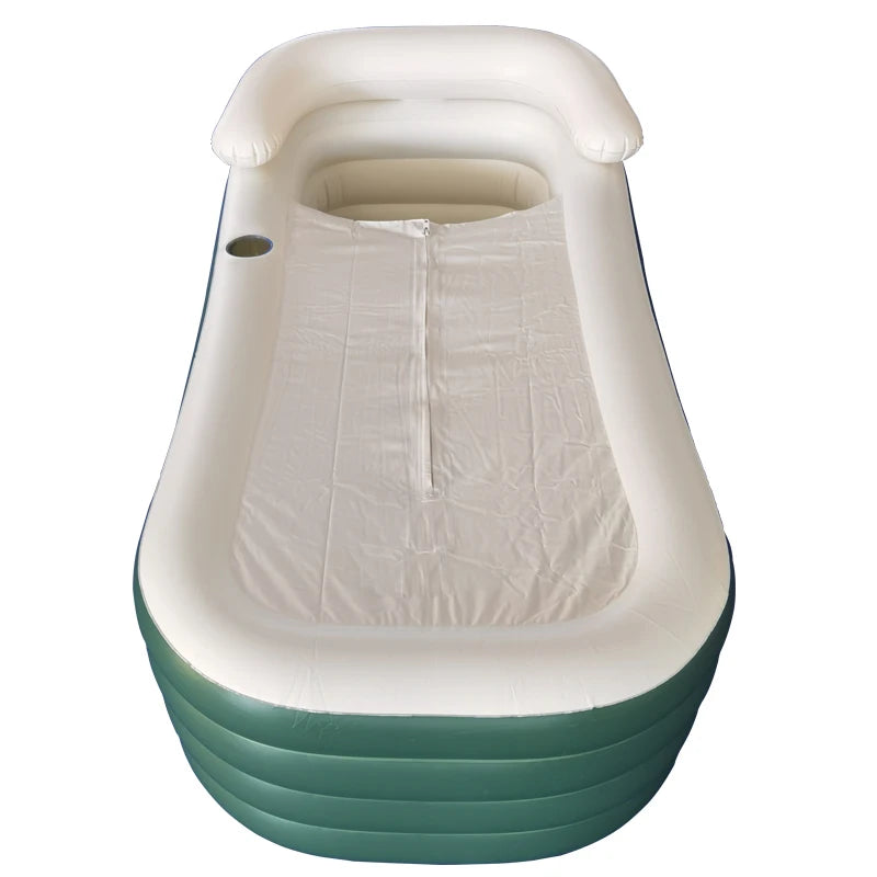 Design Quality  Foldable Bathtub Inflatable Bathtub Portable Folding Tub Spa for Adult
