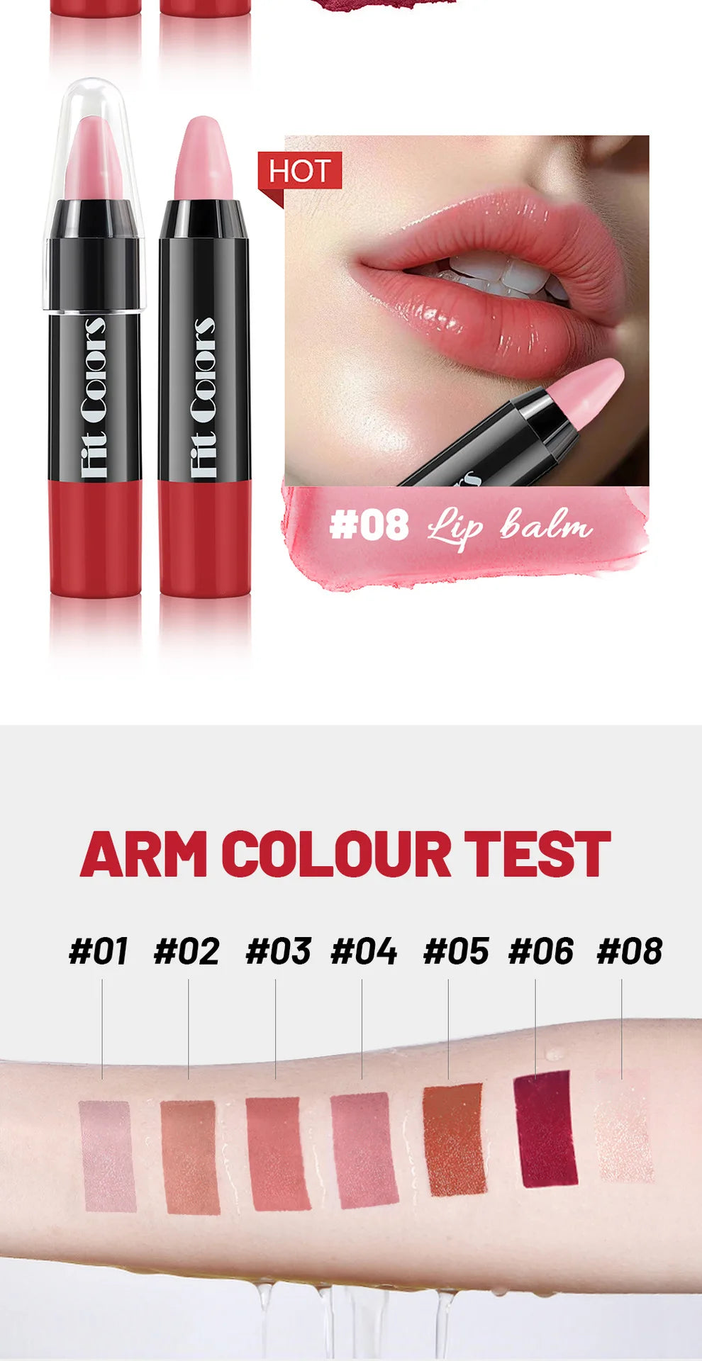 Matte Brown Lip Liner Pencil Lip Outline Contouring Lasting Waterproof Lipstick Crayon Pigments Moisturizing Lip Balm Cosmetics