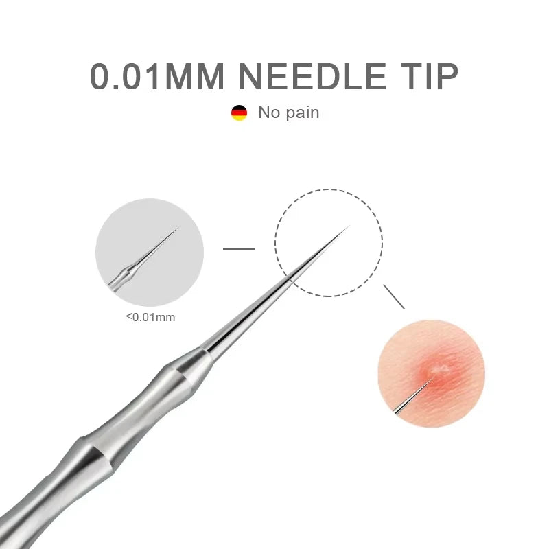 German Acne Blackhead Removal Needles Pimples Blackhead Clip Tweezers Beauty Artifact Blemish Extractor Remover Needle Tool 2026