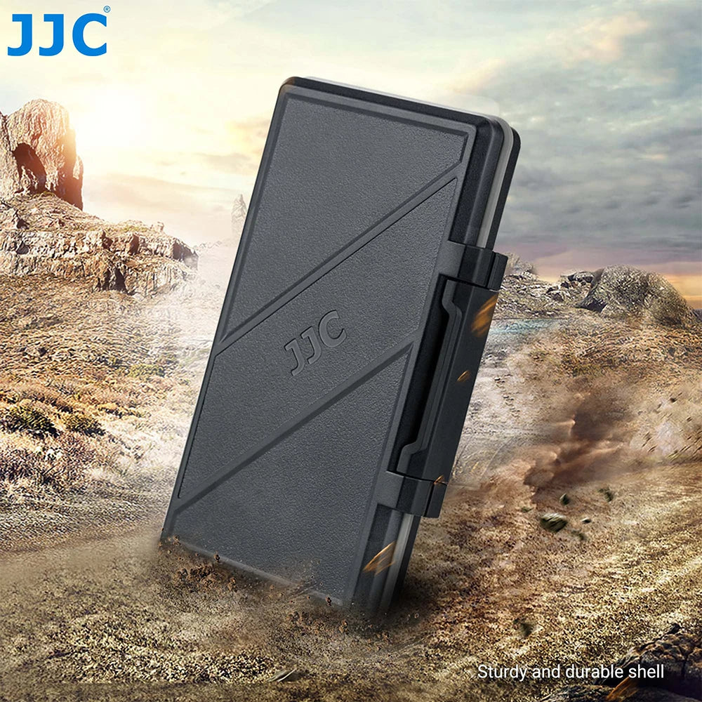 JJC CFexpress Type A Case Waterproof SD Memory Card Case Holder Box for Sony A1 A7RV A7IV A7SIII A9III FX3 FX6 FX30 Card Holder