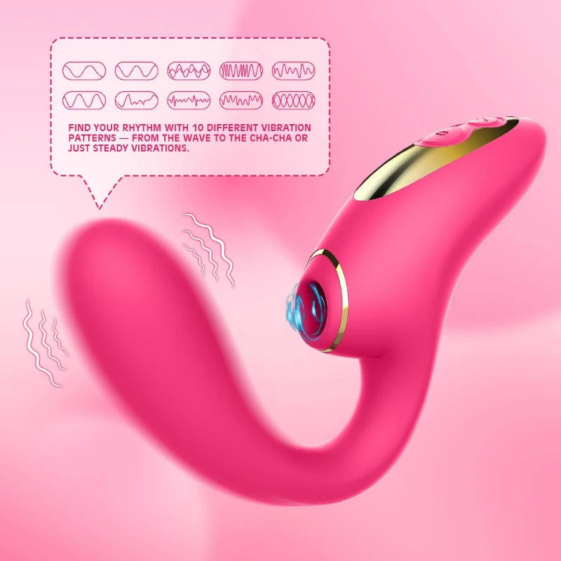 Sucking Sex Toy Vibrator for Women Clitoris Stimulator G Spot Dildo Vagina Massage Vibrating Masturbator Female Adult Products