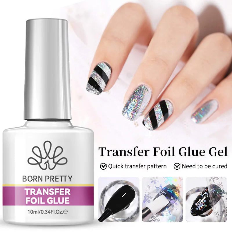 BORN PRETTY 10ml Blood Red Jelly Transparent Gel Nail Polish Wine Red Winter Color Semi Permanent Soak Off UV LED Varnish