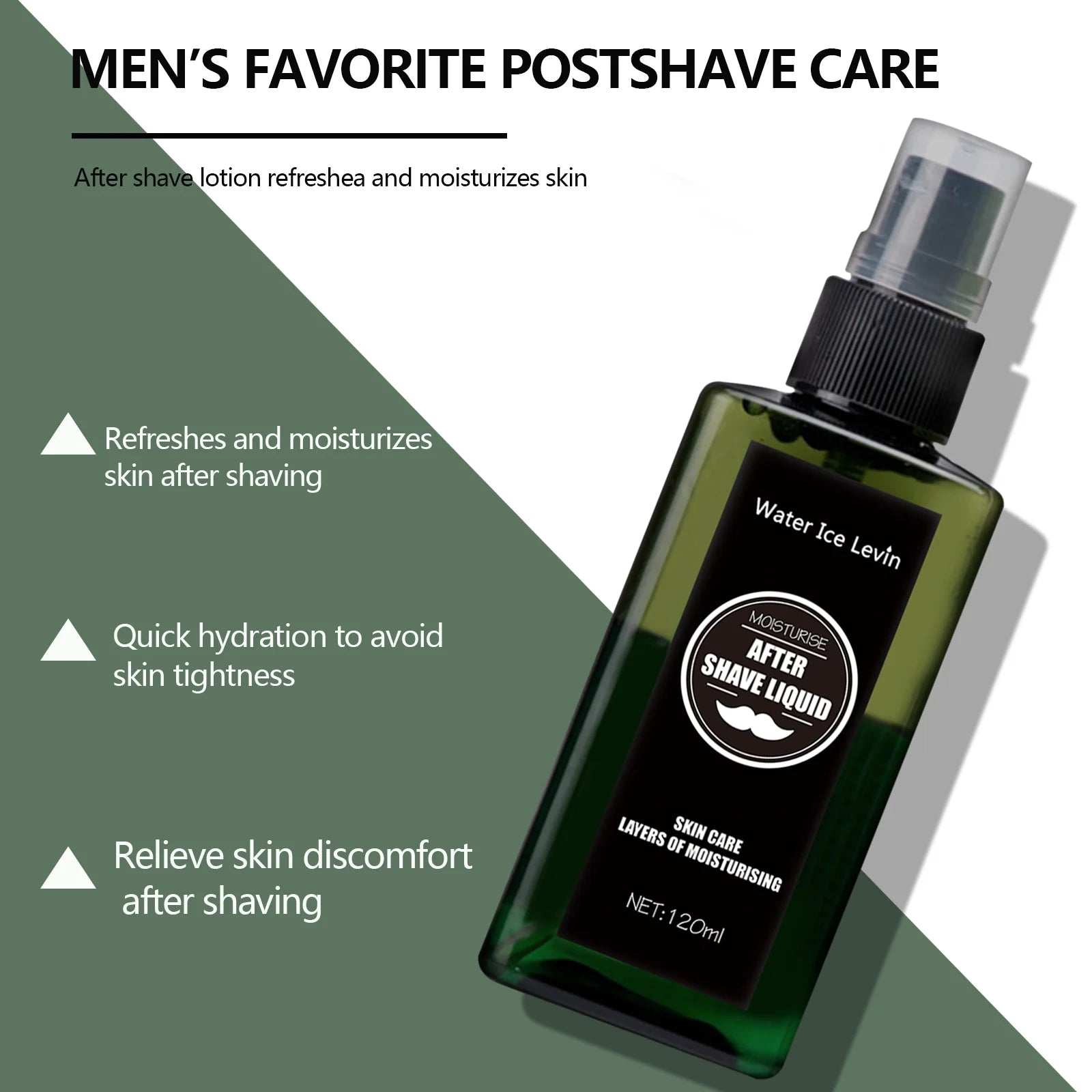 After shaving repair lotion prevent ingrown hair treatment smooth body skin reduce dark spots redness eliminate acne essence