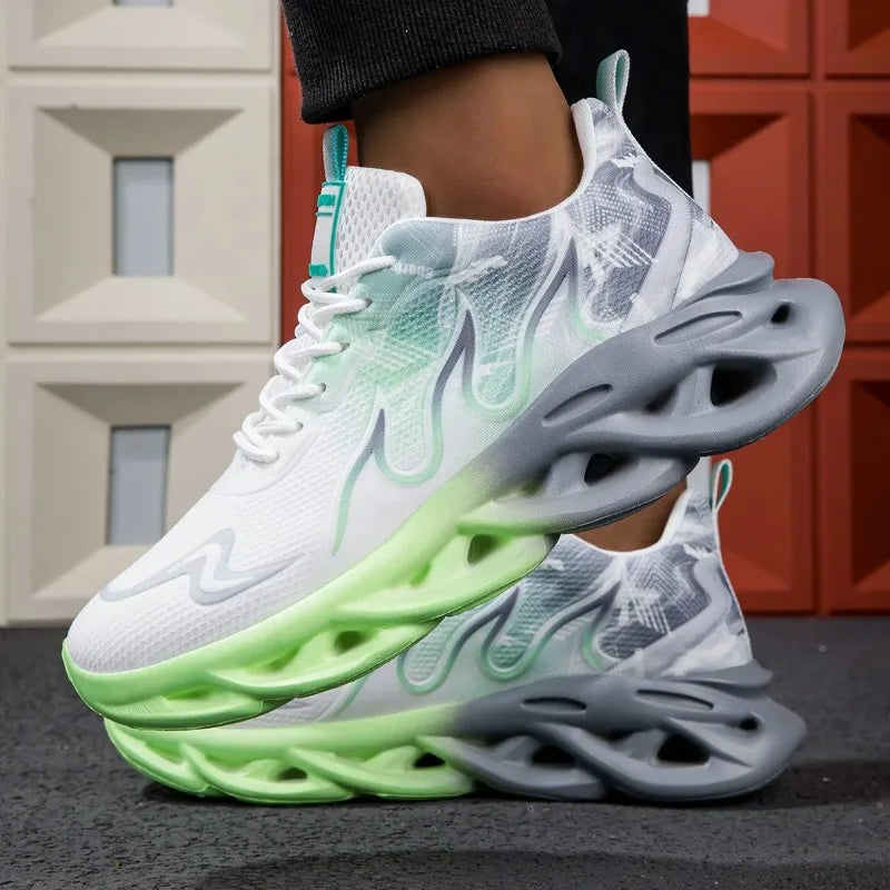 YRZL Running Shoes Men Women Sneakers Casual Sports Shoes Breathable Comfortable Tennis Shoes Woman Sneakers Size 36-45