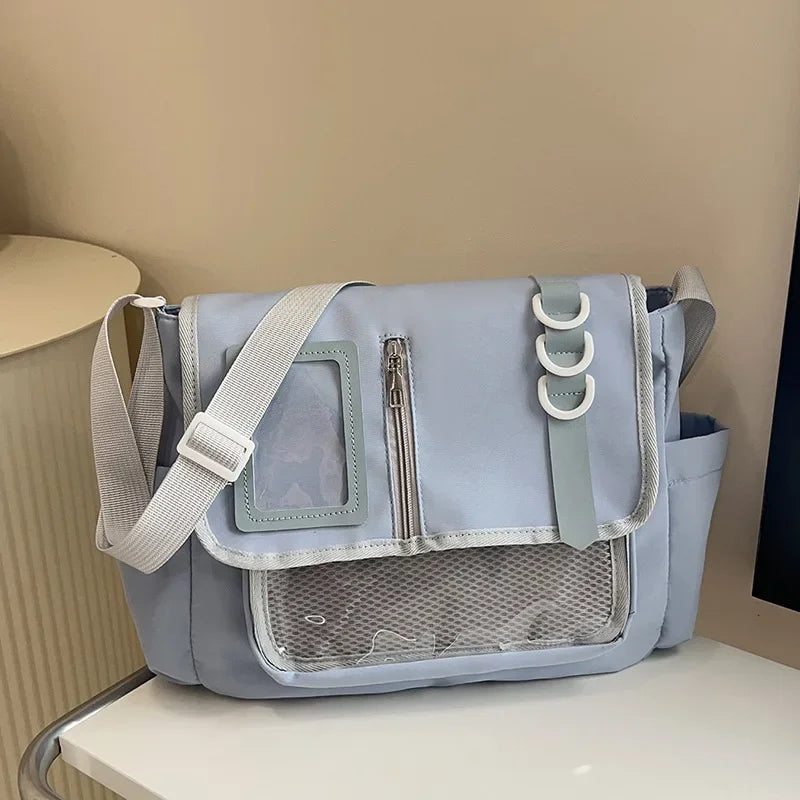 Y2K Fashion Transparent Ita Bag Backpack Style