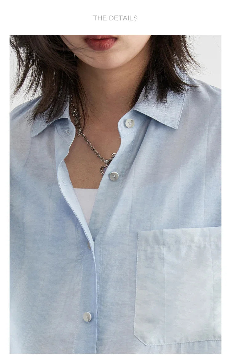 CHIC VEN Women Tie-Dye Casual Long Sleeve Shirt