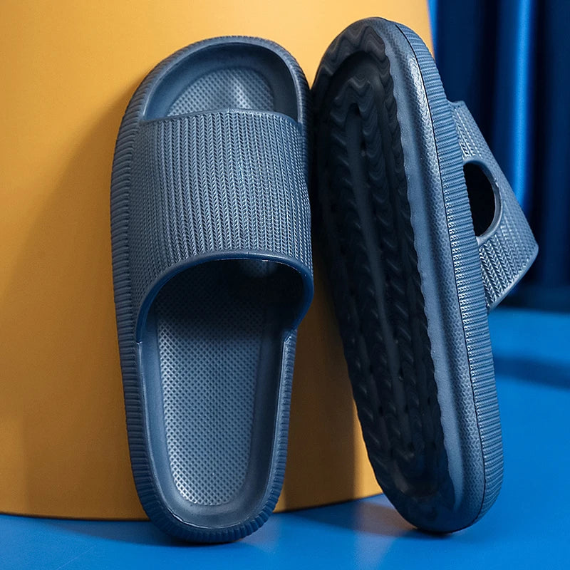 2023 summer slippers Home EVA cloud thick soles women's sandals indoor bathroom non-slip slide women's men's slippers slippers