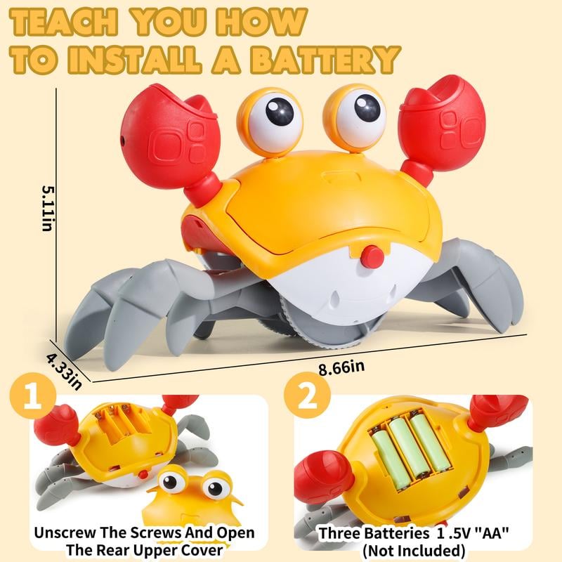 Honyjou™ Interactive Crawling Crab
