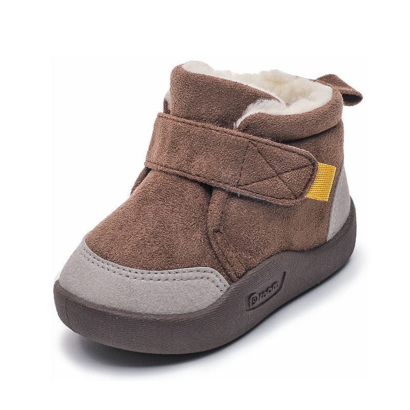 Honyjou™ Infant Winter Boots – Plush and Soft Sole Baby Snow Shoes