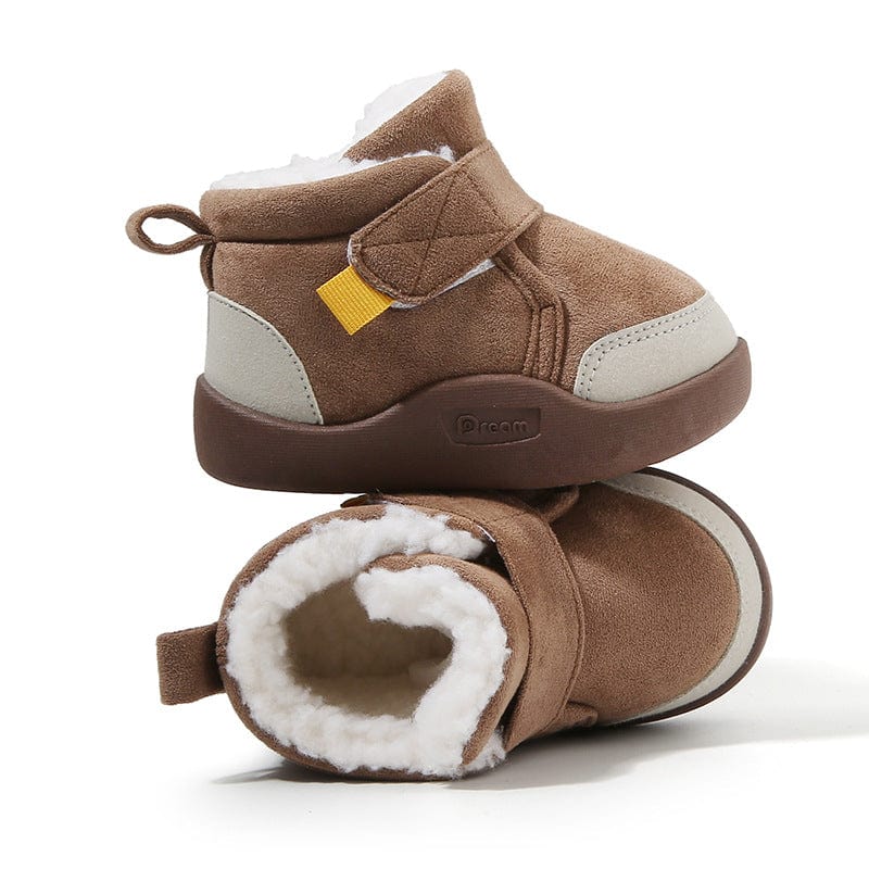 Honyjou™ Infant Winter Boots – Plush and Soft Sole Baby Snow Shoes